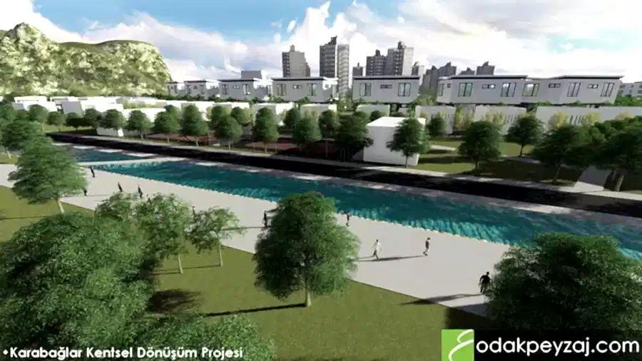 3 Boyutlu Kentsel Proje Görselleri